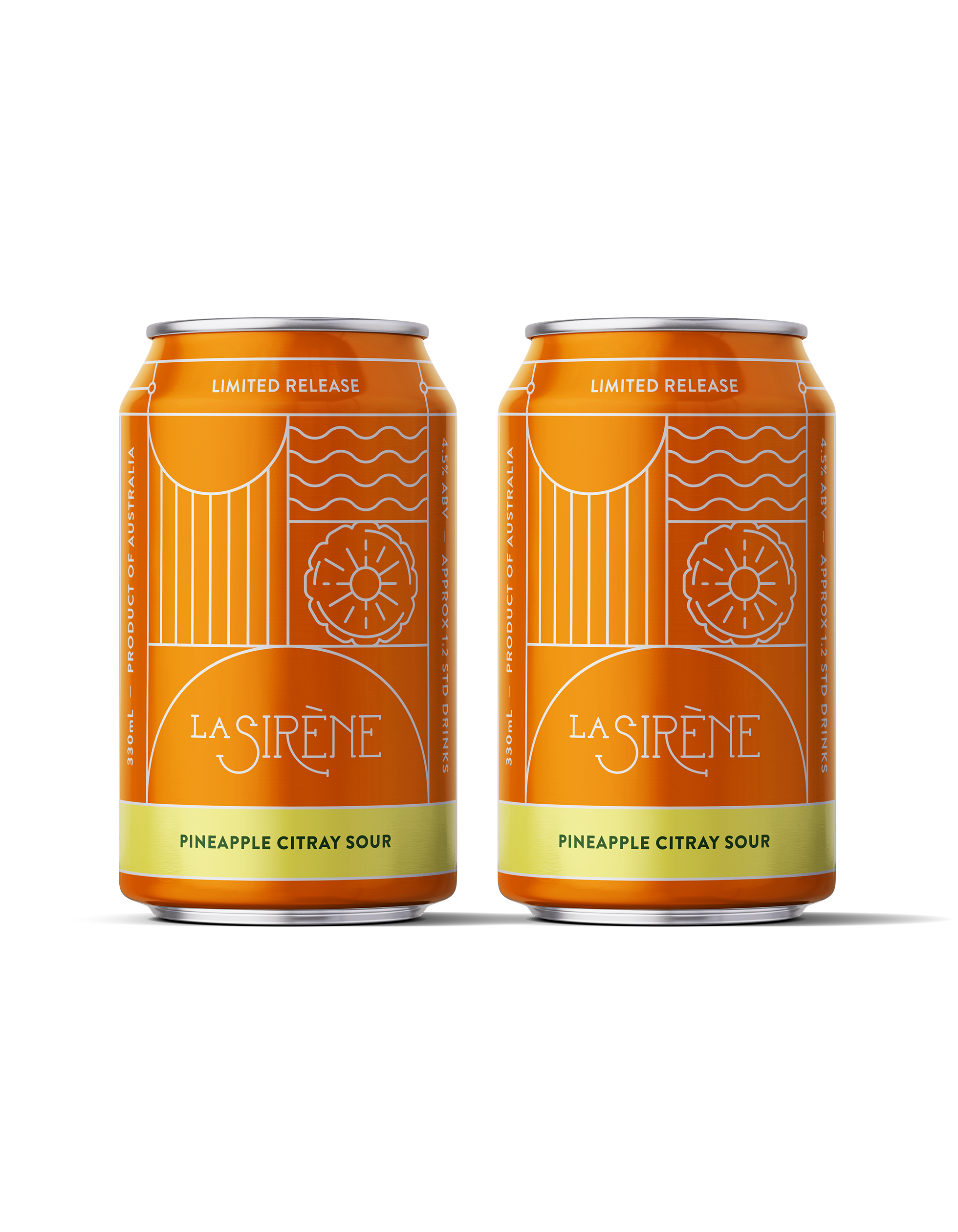 PINEAPPLE CITRAY SOUR / 330mL / 2 PACK